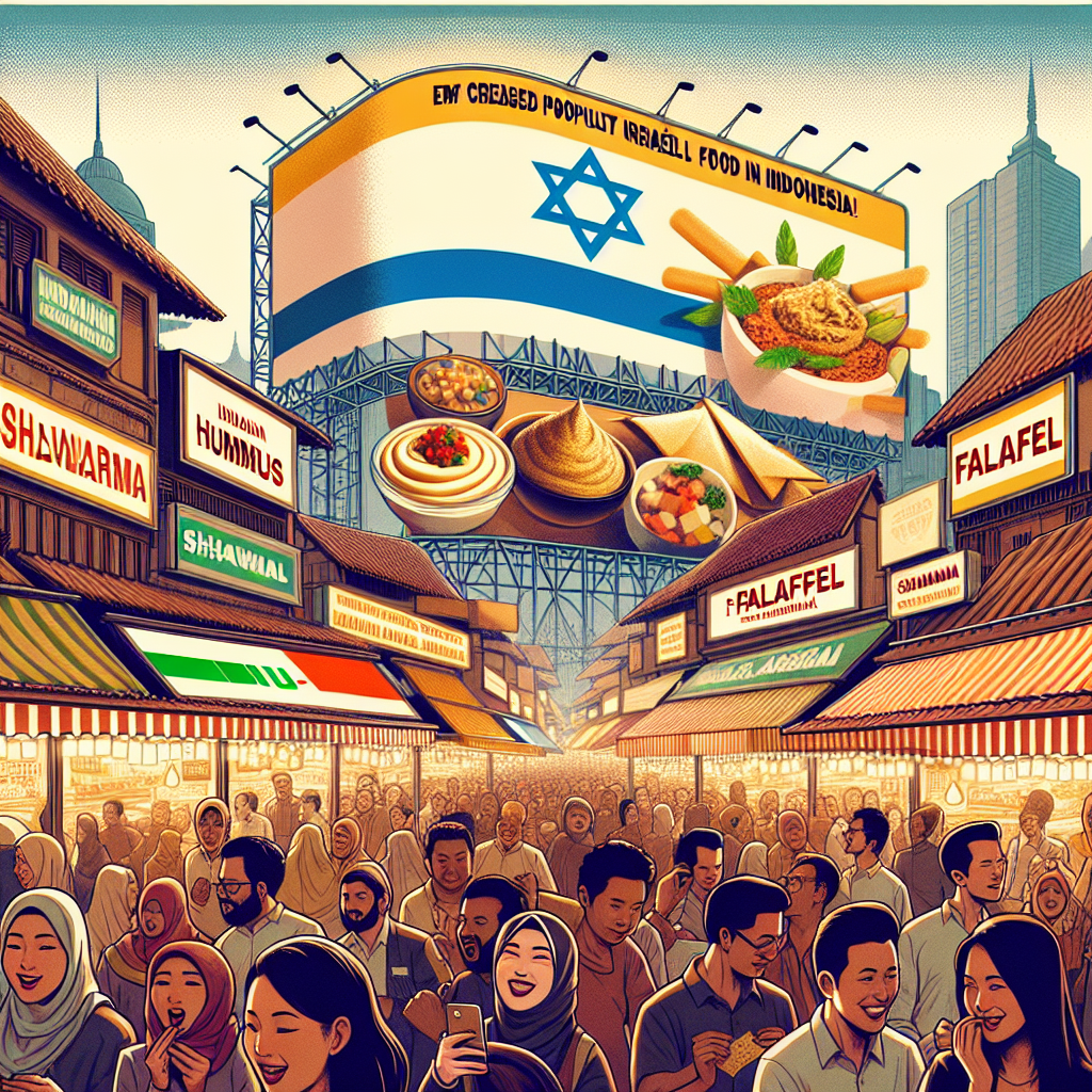 Produk Makanan Israel Semakin Populer di Pasar Indonesia Potensinya Terus