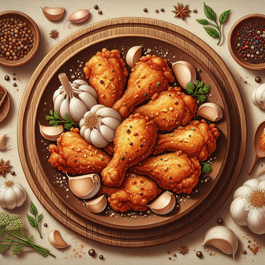 Resep Ayam Goreng Bawang Putih Sederhana yang Lezat dan Mudah Dibuat di