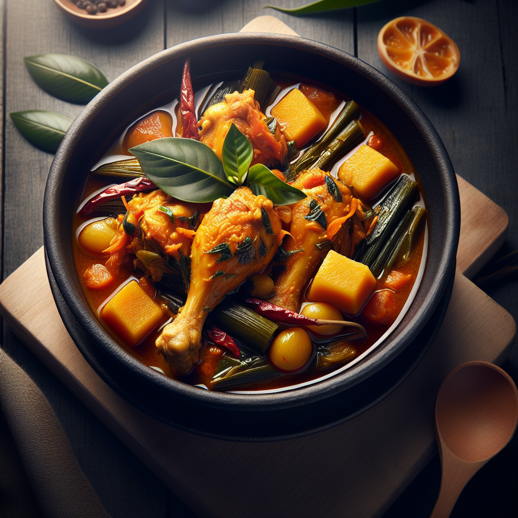 Resep Garang Asem Ayam Tanpa Daun yang Lezat dan Praktis