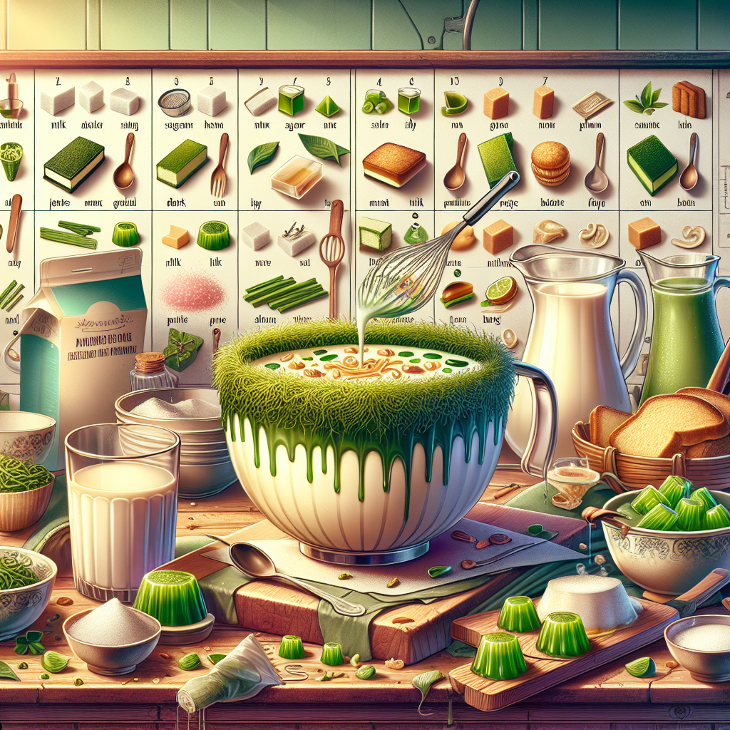 Kreasi Puding Lumut yang Lezat dan Mudah Dibuat di Rumah