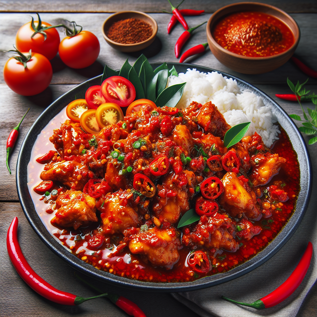 Resep Ayam Balado Pedas Menggugah Selera