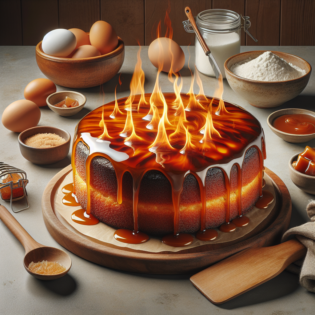 Resep Bolu Karamel: Membuat Kue Lezat dengan Sensasi Gula Terbakar di Rumah