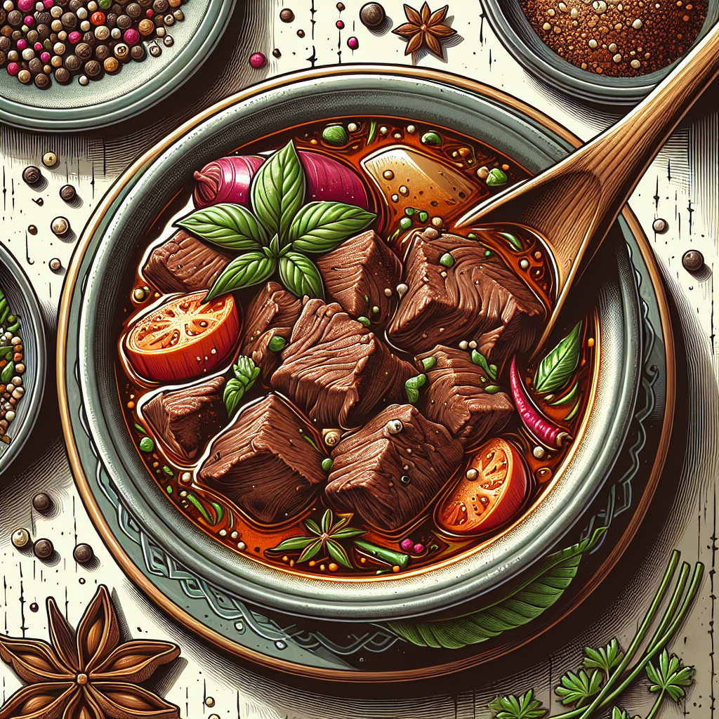 Kelezatan Sop Daging Sapi Bumbu Rempah Khas Nusantara